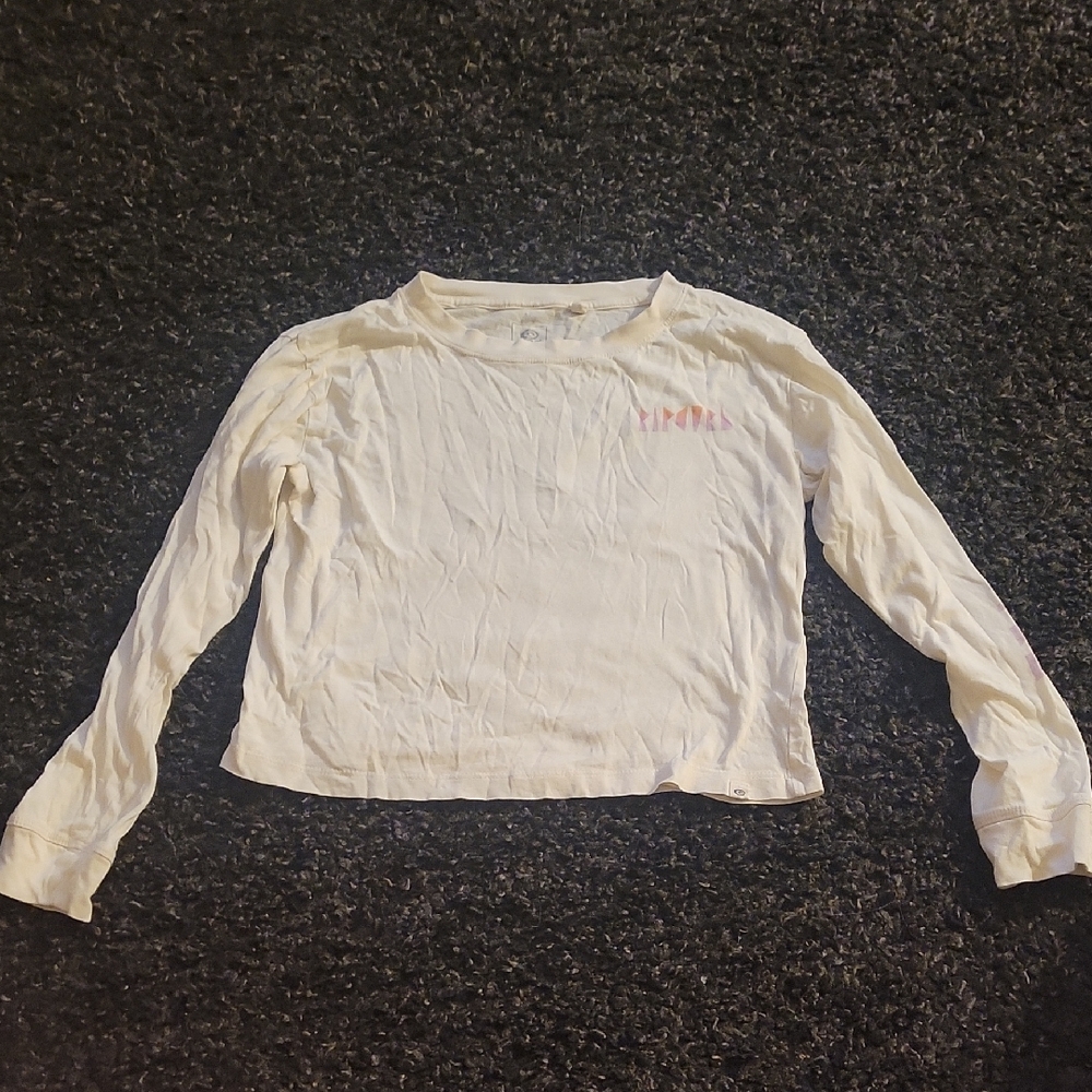 Rip Curl White Long Sleeve Tee